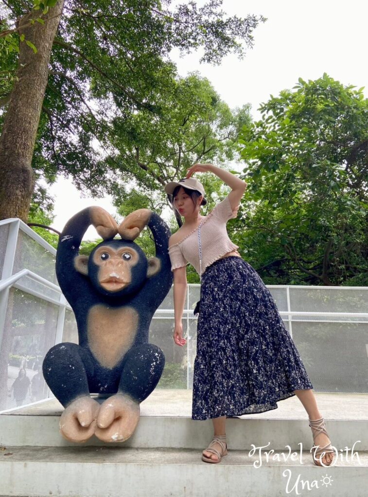 壽山動物園 猴子雕像