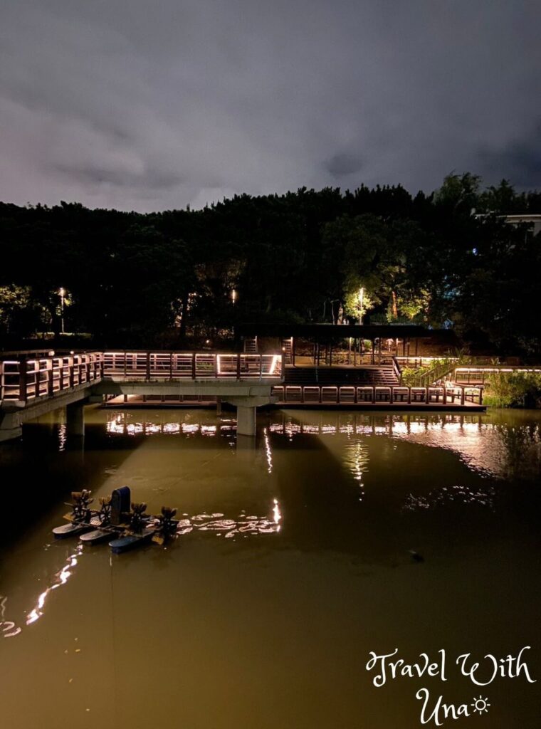 新竹景點 夜晚的新竹公園