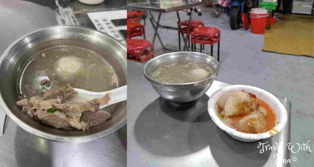 新竹美食 鷹王肉圓 、魚丸湯、骨肉仔湯